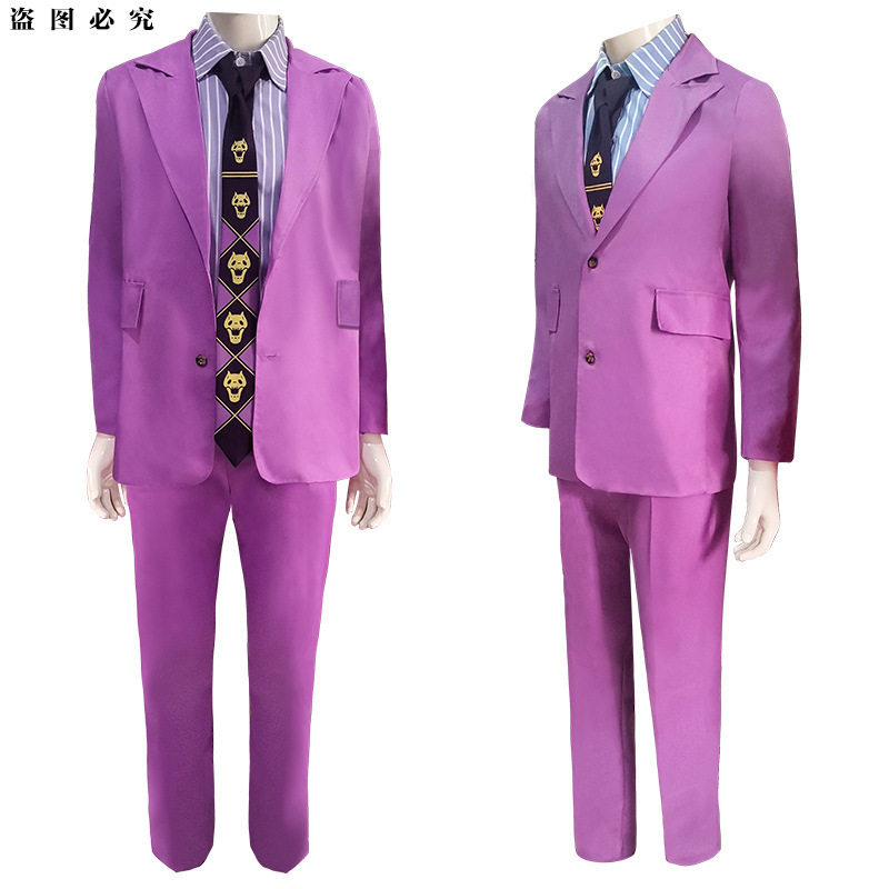 JOJO的奇妙冒险cos服不灭钻石川尻吉影吉良吉影cosplay服装