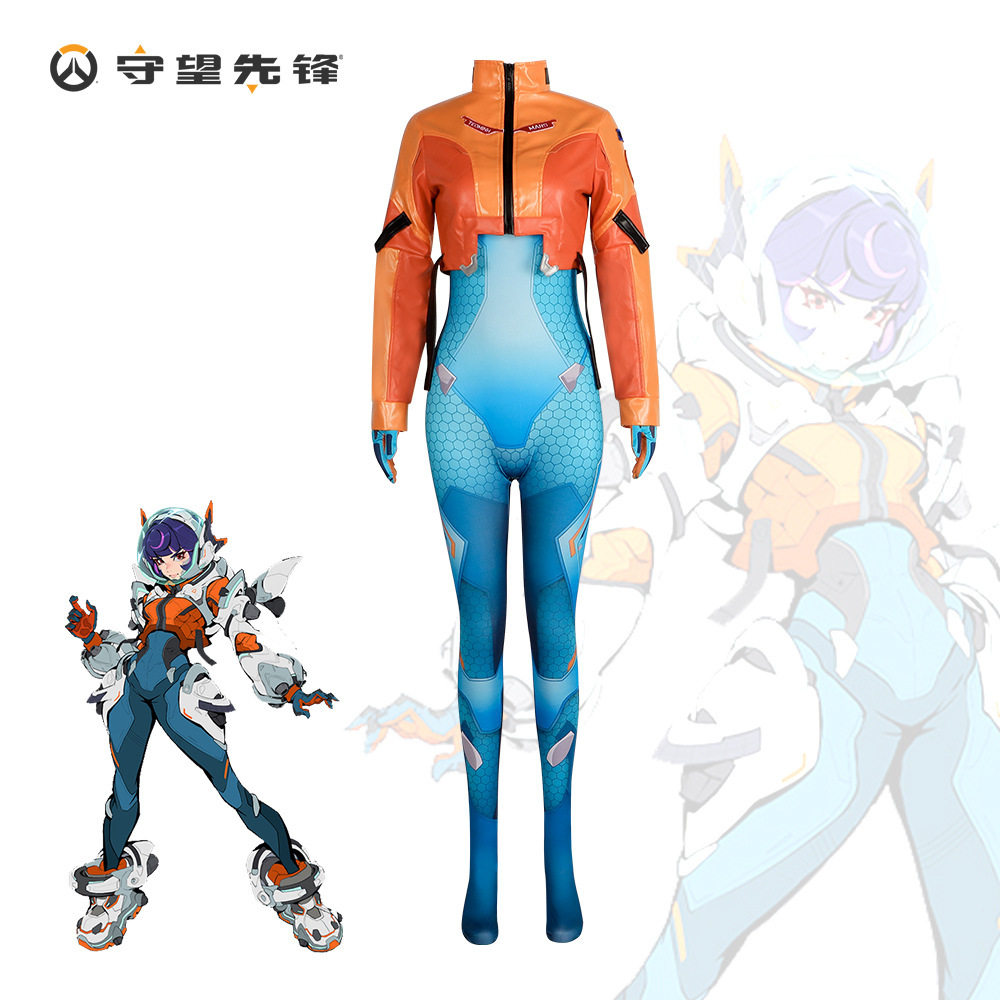 守望先锋cos服朱诺cosplay游戏角色同款扮演服装紧身衣连体衣
