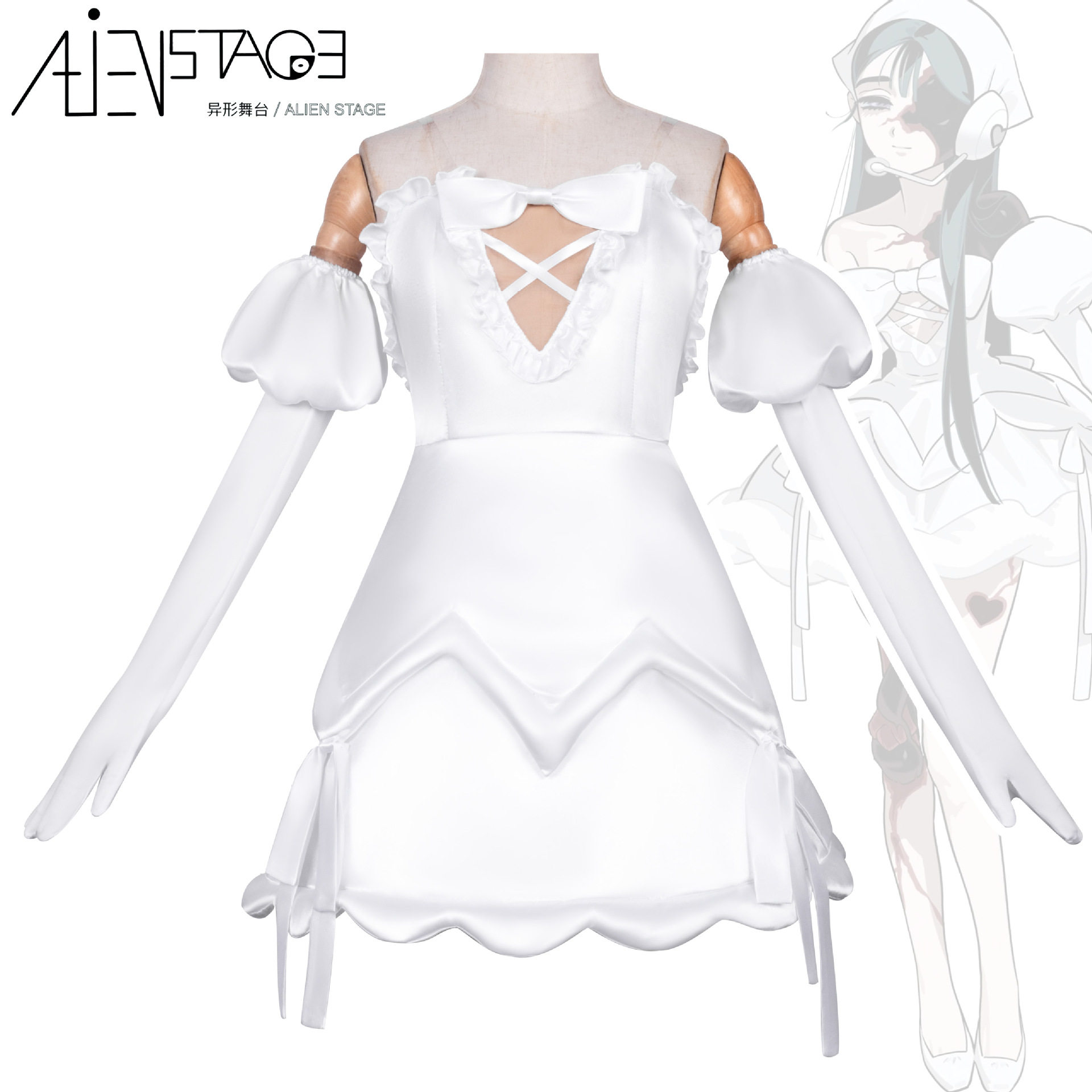 血鬼舞台异形cos服Sua秀雅Mizi美智同款连衣裙二次元表演cosplay