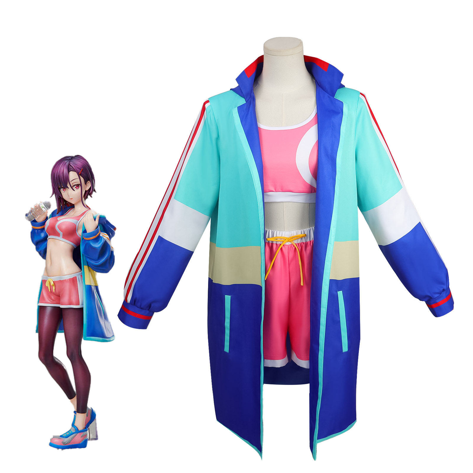 僵尸百分百新番动漫cos服装三日月闲天道辉cosplay服运动套装