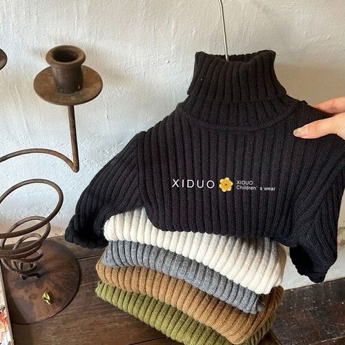 【原版实体店品质】儿童宝宝高领亲子装毛衣