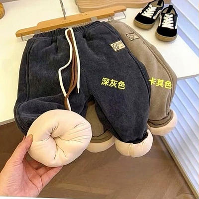 童加绒加厚一条过冬23年冬