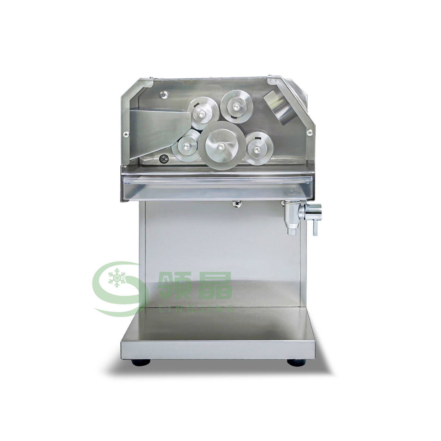 领晶商用五轴甘蔗榨汁机2用全自动立式开店/摆摊专用甘蔗压榨设备