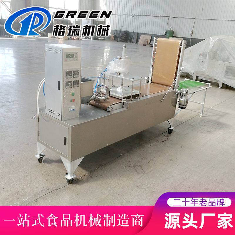 台式压饼机自动烙饼机小型手抓饼机电加热烙饼机商用气动烤鸭饼机