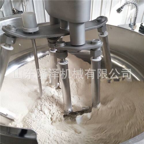 火锅底料翻炒机器 大型酱料搅拌炒锅 全自动燃气辣椒酱加工设备