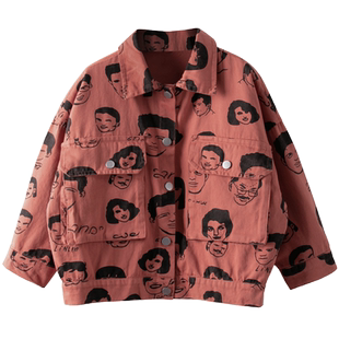 男童外套春装2026新款韩版儿童帅气夹克中小童春秋时髦牛仔上衣潮