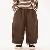 新款 子2026春装 儿童韩版 春秋裤 积木城堡 子中小童休闲裤 男童裤