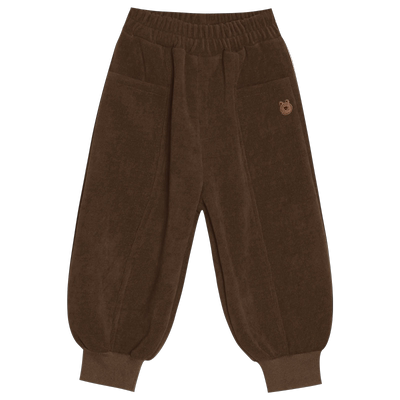 积木城堡男童裤子加绒一体绒长裤