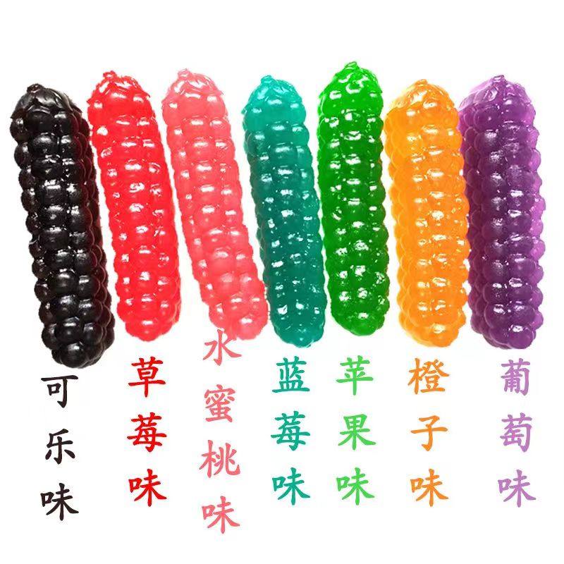 网红糖果咬不动的糖拽拽糖水果糖耐嚼詹姆斯同款彩虹糖儿童糖果