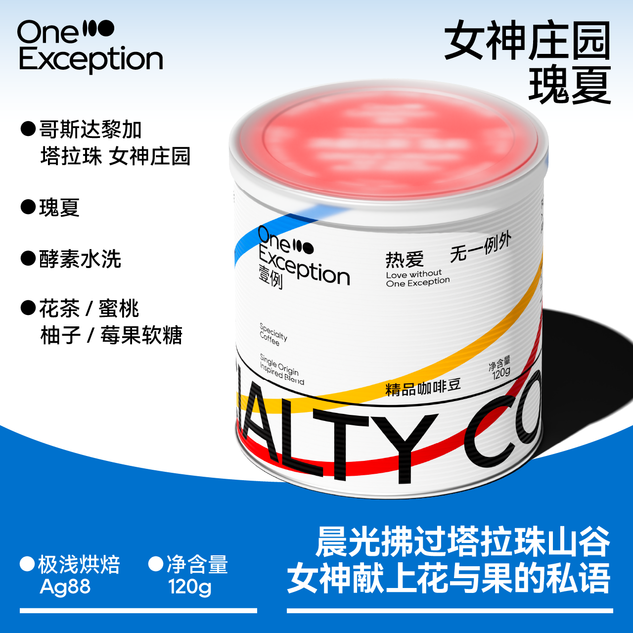 壹例丨女神庄园瑰夏手冲咖啡豆