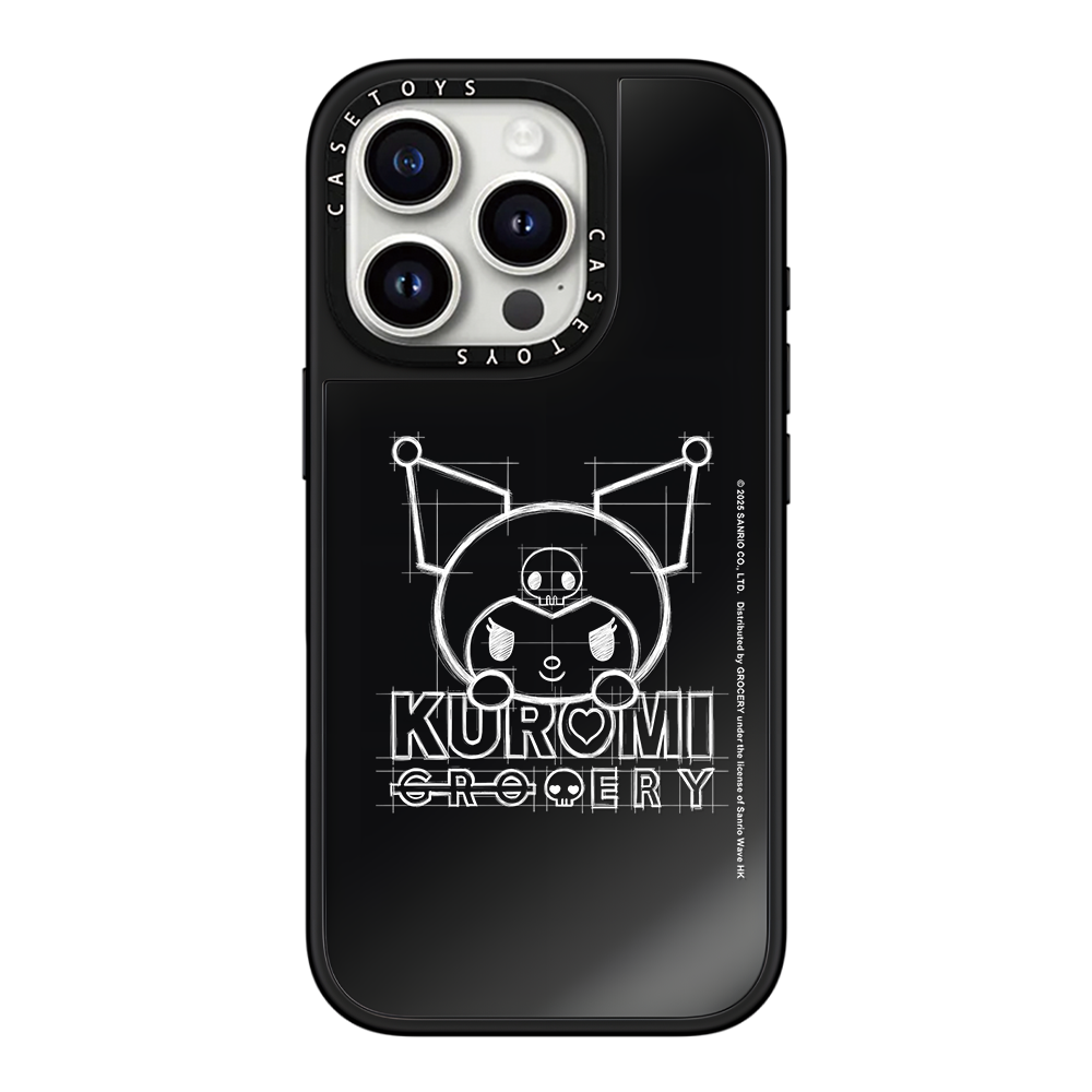 【C家】联名限定库洛米素描适用iphone17pro手机壳16promax苹果15镜面MagSafe磁吸14pro可爱13卡通男女同款11