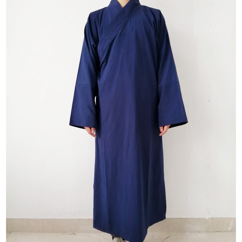 。道家用品竹节麻衣服道士服装男