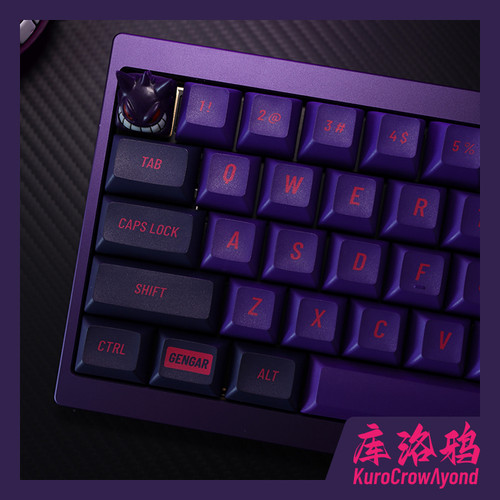 KCA高度幽灵耿鬼键帽库洛鸦