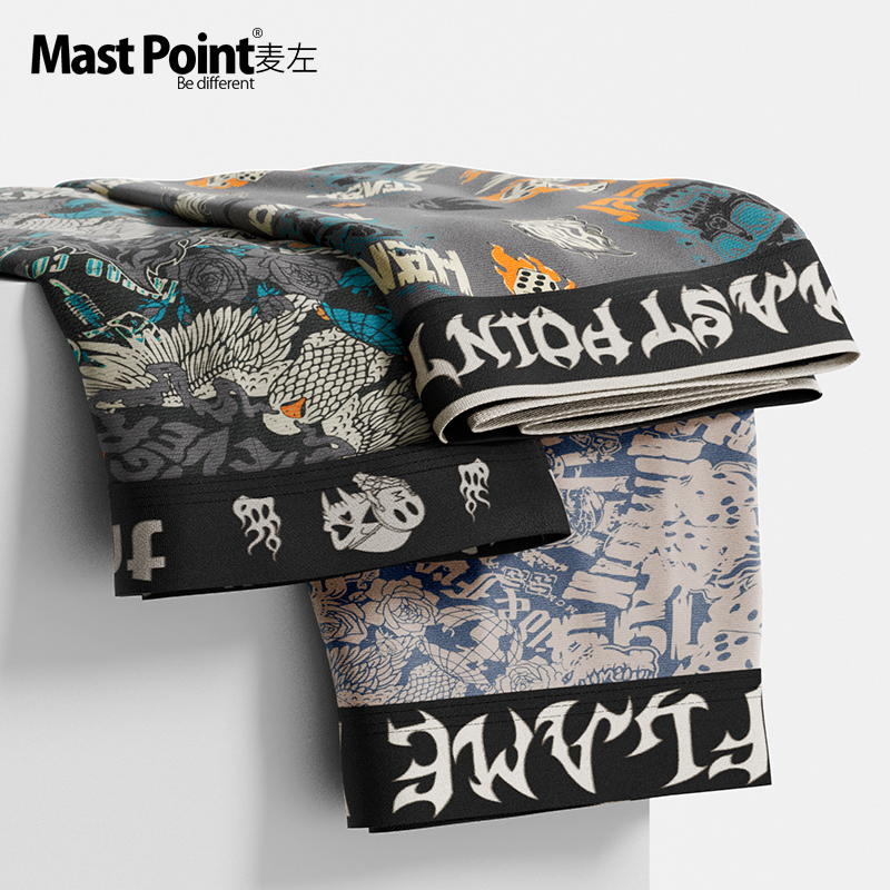 麦左内裤男士纯棉男生