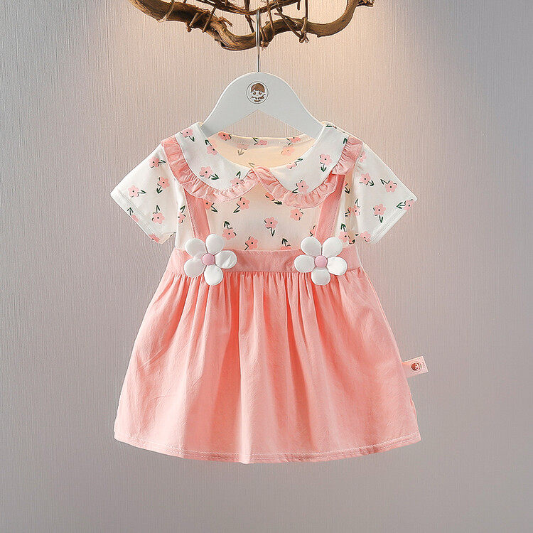 女童连衣裙夏装2026新款洋气小童婴幼儿童装裙子女宝宝公主裙1岁4
