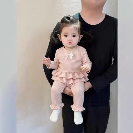 女宝宝春季穿搭甜美韩系套装