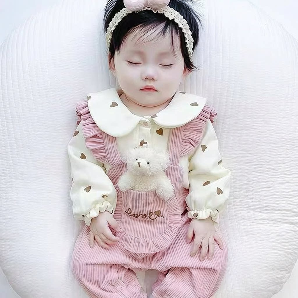 婴儿衣服春秋款新生儿女宝宝