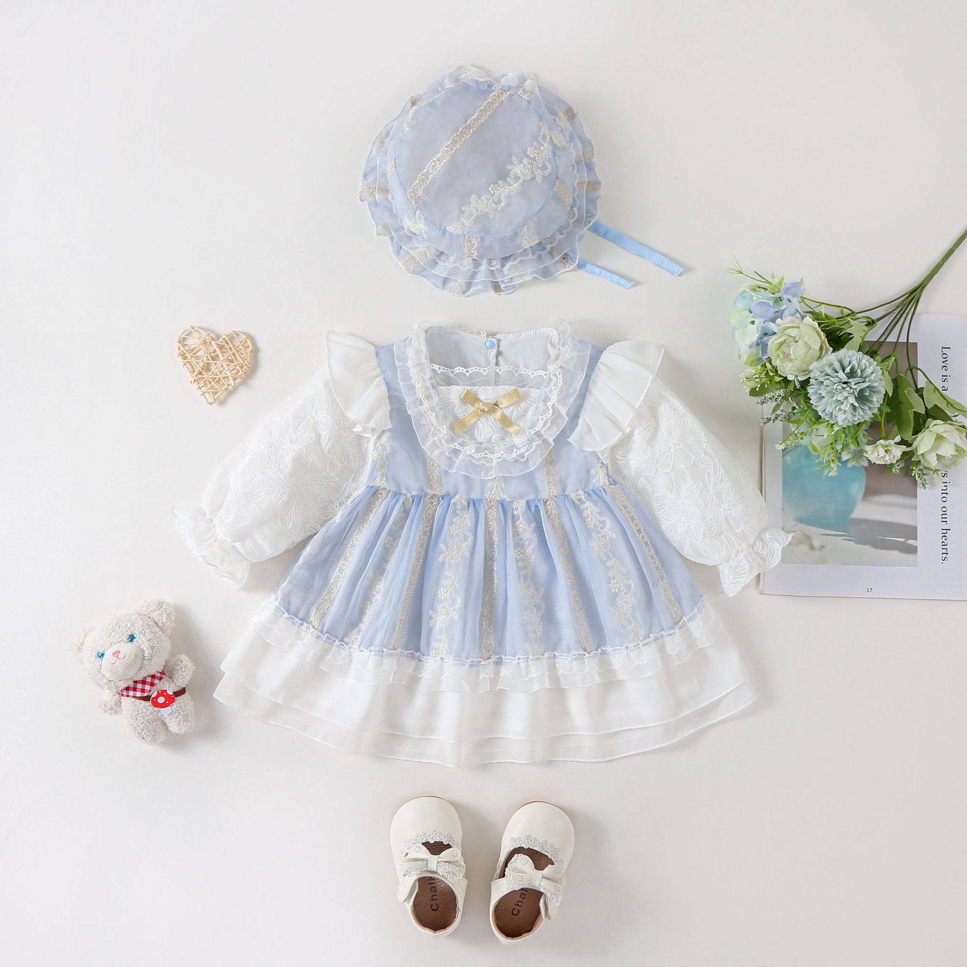 爆款推荐2026春秋新款女童洛丽塔裙子儿童可爱Lolita蓬蓬裙送帽子,模玩/动漫/周边/娃圈三坑/桌游,童装lolita洛丽塔,淘宝优惠券,粉丝福利购,淘宝优惠卷