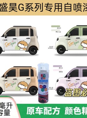 盛昊G11专用自喷漆G系列椰椰紫色车漆丽风灰璀璨茶刮擦修补手喷漆
