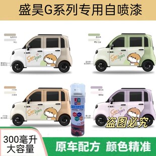 盛昊G11专用自喷漆G系列椰椰紫色车漆丽风灰璀璨茶刮擦修补手喷漆
