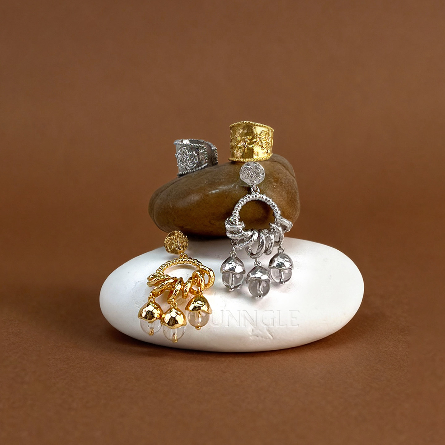 JUUNNGLE/洲谷生命树果实耳坠饰女小众原创轻奢高级感耳钉送女友,饰品/流行首饰/时尚饰品新,耳环,淘宝优惠券,粉丝福利购,淘宝优惠卷