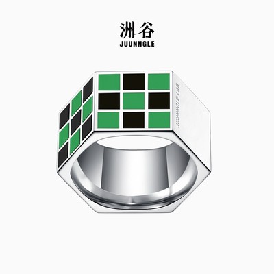 2022春季新款原创设计棋盘格扳指