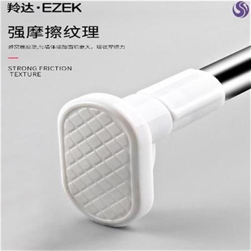 不锈钢伸子晾衣杆家用免打孔管缩杆浴室窗挂衣杆单杆杆衣架杆横i.