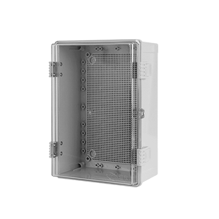 防雨基业箱 150塑料配电箱盒电气箱防水透明户外搭扣明装 250 360