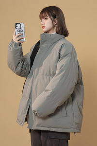 XZ409-1-MY01-P108  立领棉衣棉袄宽松大码加厚棉服外套（控148）图片