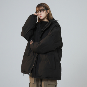 XZ409-1-MY02-P118 连帽棉衣棉袄宽松大码加厚棉服外套（控158）图片