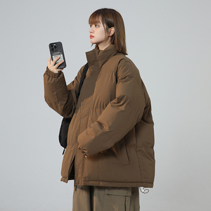 XZ409-1-MY01-P108  立领棉衣棉袄宽松大码加厚棉服外套（控148）图片