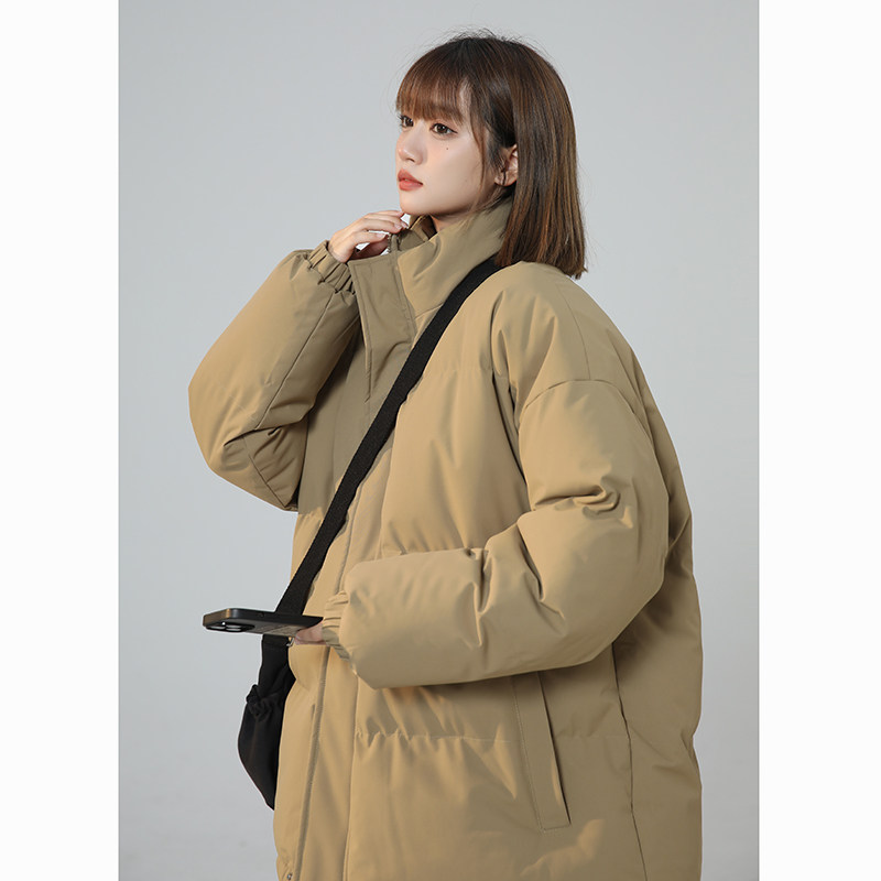 XZ409-1-MY01-P108  立领棉衣棉袄宽松大码加厚棉服外套（控148）图片