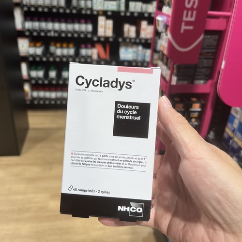 法国本土版NHCO Cycladys女性调理月经不舒服 月经周期