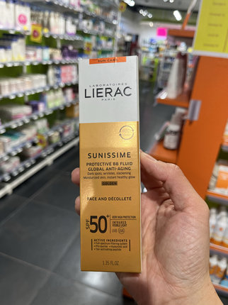 法国Lierac丽蕾克防晒BB霜SPF50 滋润40mlGolden