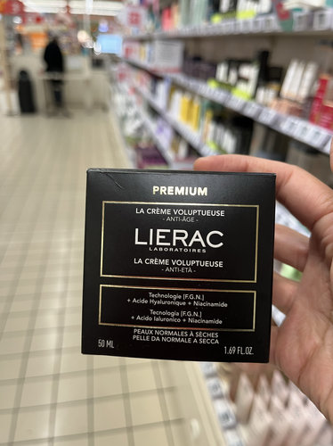 法国本土版Lierac丽蕾克黑钻黑金复龄抗老玻尿酸面霜 滋润提拉紧