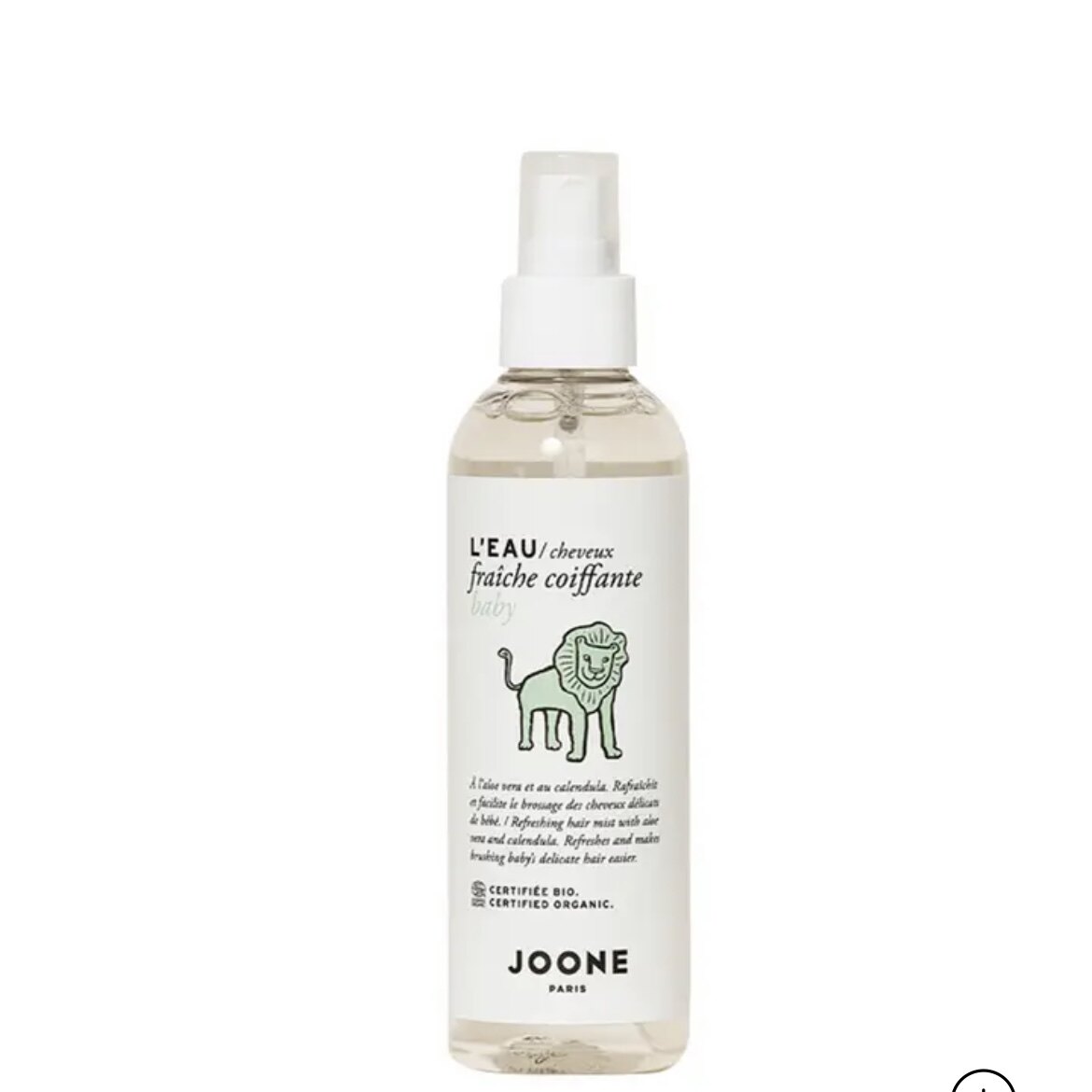 法国本土版Joone L’EAU COIFFANTE 有机滋养 健康发质 宝宝儿童
