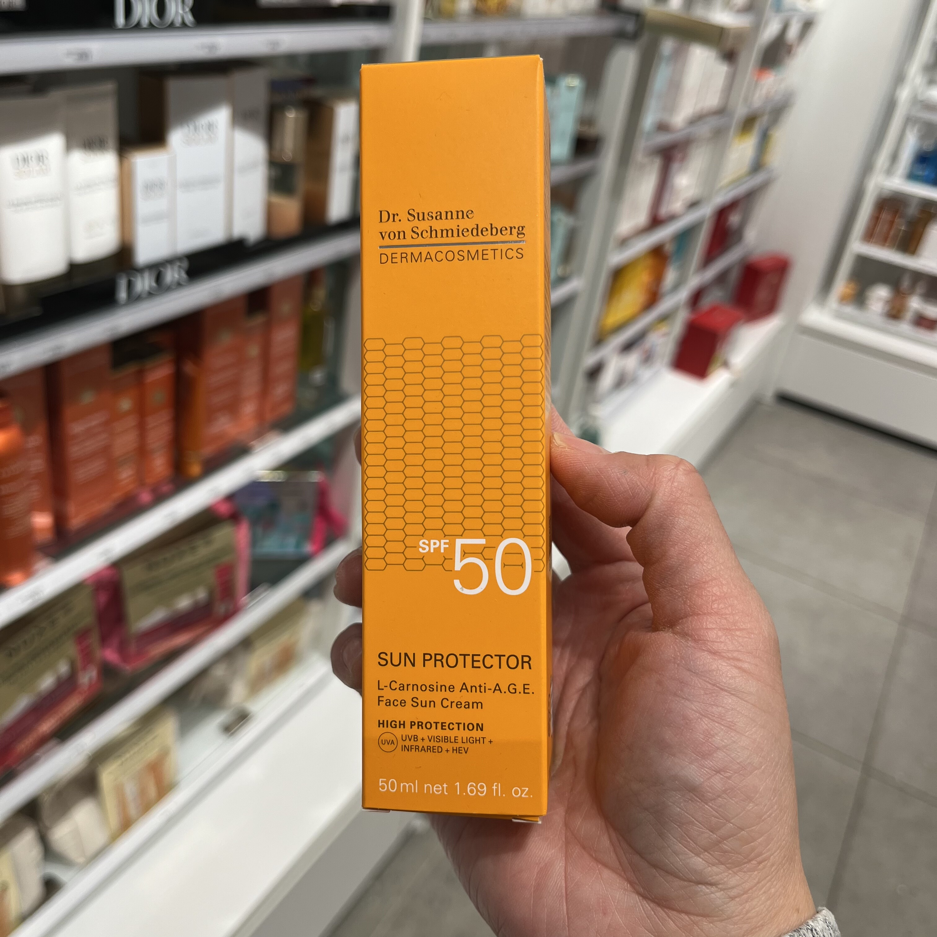 法国本土版Dr Susanne防晒霜 保湿抗zhou 50ml