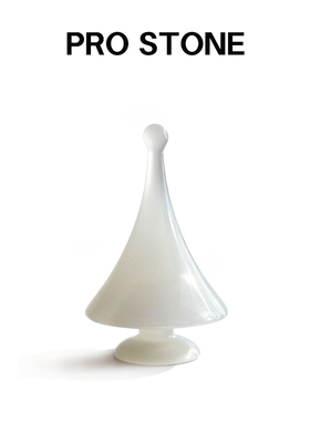 【原创款】不石Prostone 白冰玉山谷手串架 挂手链项链展示品摆件