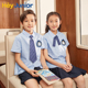衬衫 森马集团HeyJunior校服2026夏季 短袖 jk制服男女生儿童装 新款