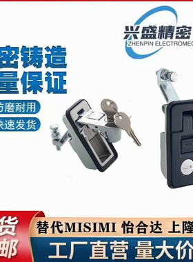 XAZ11-L36.5/40 XAZ12-L36.5/40压缩杠杆式平面锁 柜锁把手带锁芯