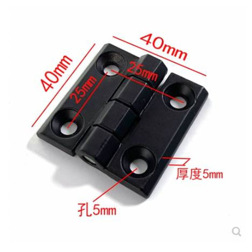 实心铝合金合页加厚不锈钢20/30/40/45/50铝型材阻尼铰链偏置荷叶