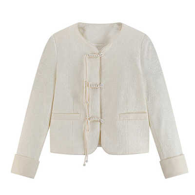 YPUT女士时尚潮流新中式短外套YHF221075A