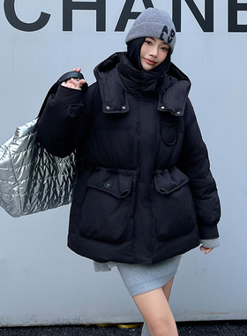 女士时尚休闲连帽羽绒服YHF211944G