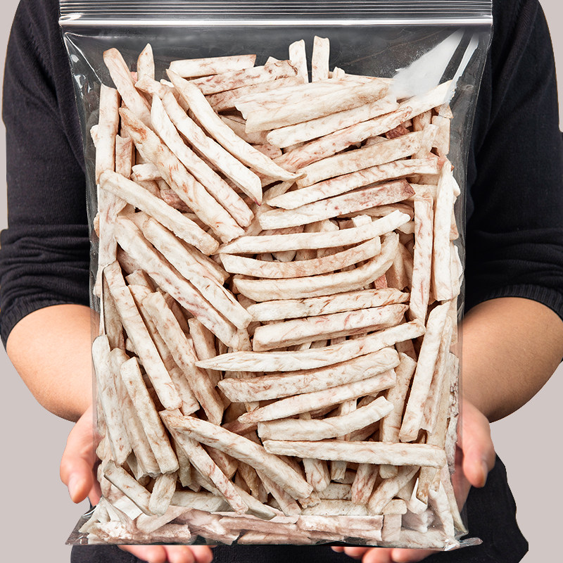 香芋脆片芋头条干500g即食酥脆山芋干散装蔬菜干网红特产休闲零食