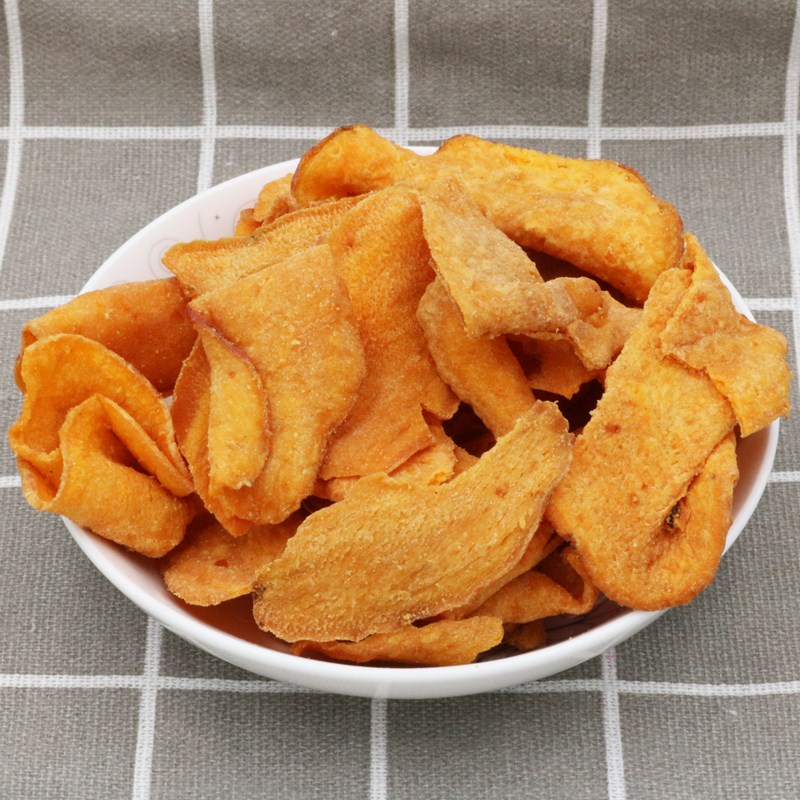 桃鲜生酥脆红薯片休闲零食小吃地瓜干儿童孕妇零食无添加薯片香酥