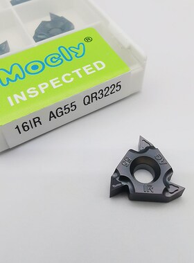 莫兹利数控内外螺纹刀片16ER IR1.52.03.0ISOAG6055度挑丝牙刀粒