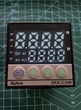 山禾Sahek智能温控器REX-C10B温控表48*48mm继电器固态输出