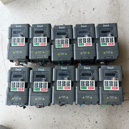 议价英威腾变频器0.4KW 220V GD10-0R4G-S2-维修