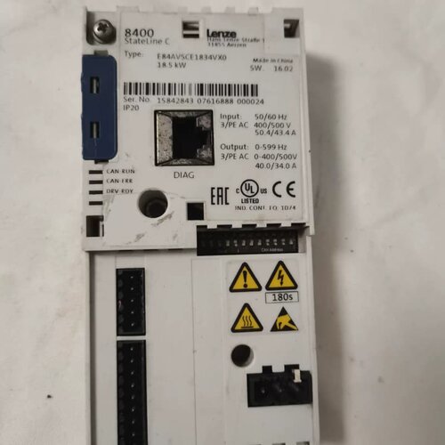 议价伦茨8400变频器上CPU接头E84AVSCE1834VX0