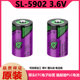 3.6V 2AA 塔迪兰 350 5902 探头电子标签编程器PLC锂电池
